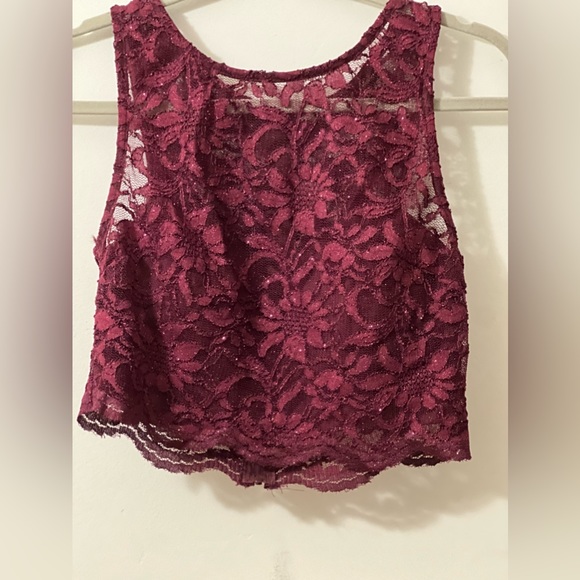 Jodi Kristopher Glitter Dress Two Piece size 5 - Picture 6 of 13